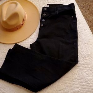 High Waist Loft Black Jean's sz 14